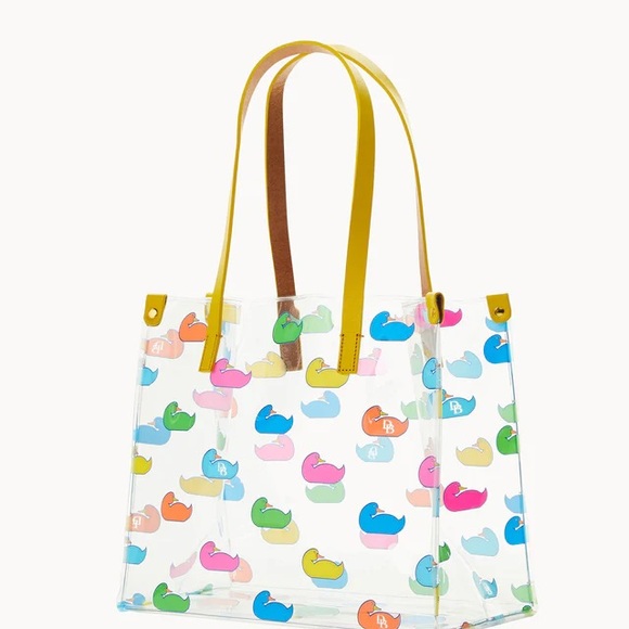 Dooney & Bourke Handbags - Dooney & Burke DB Sport Shopper Duck Print Transparent Tote Bag